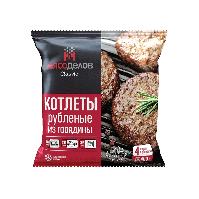 Котлеты "Рубленные из говядины"
